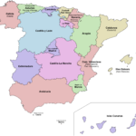 Map of Spain